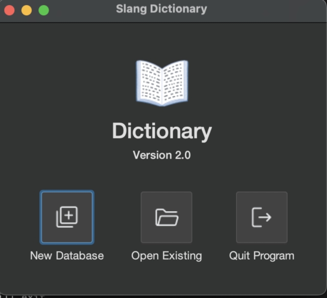 Retrospective: Slang Dictionary